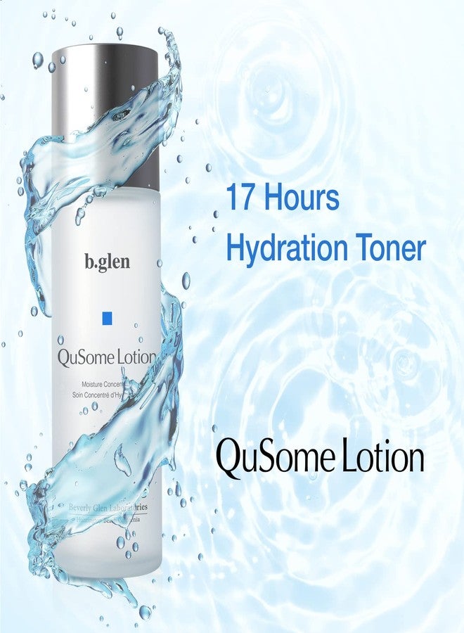 b.glen ビーグレン b.glen QuSome Lotion (120mL/4.06fl.oz.) b.glen QuSome Essential Toner's Deep Hydration Delivers up to 17 Hours of Moisture to Quench Your Skin's Thirst - Image 2